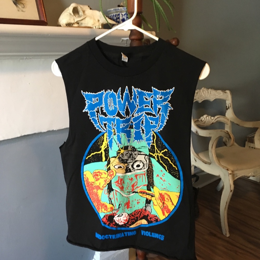 Power Trip 2017 Tour Cutoff Tee